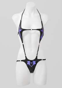 Sacrificial Desire One Piece- Black/ Sapphire