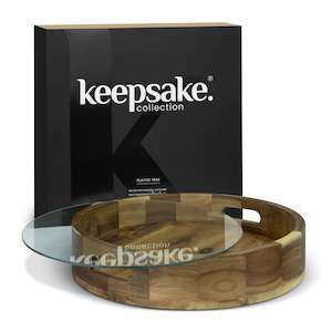 Wine Glasses And Accessories: Keepsake Platter Tray