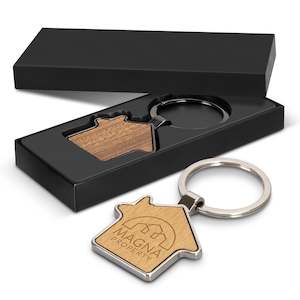 Top Seller Collection: Santo House Shaped Key Ring
