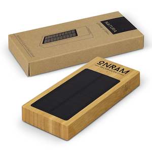 Top Seller Collection: NATURA Bamboo Solar Power Bank