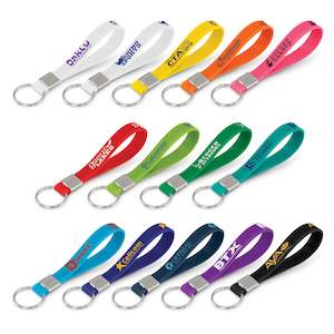Woven Silicone Key Rings: Silicone Key Ring