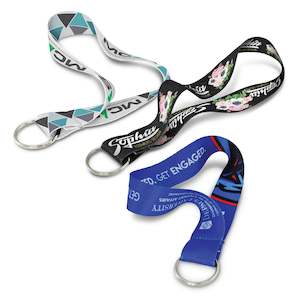 Woven Silicone Key Rings: Colour Max Key Ring