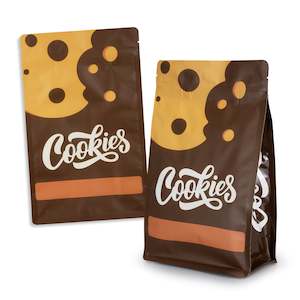 Travel Bags Wallets: Foil Flat Bottom Pouch - Small