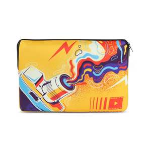 Travel Bags Wallets: Full Colour Laptop Sleeve - Medium