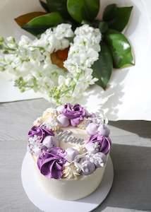 Mother's Day: Mother's Day Elegant Bouquet & Bento Cake