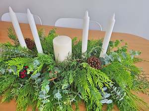 Frontpage: Christmas Candle Centrepiece