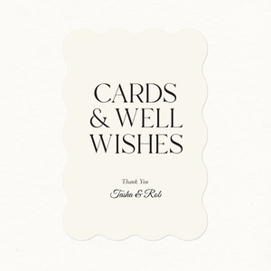 Tasha Cards & Gifts Sign