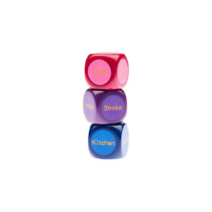 Essentials: Share Satisfaction Sexy Dice - Set Of 3