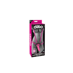 Dillio 7 In Strap-On Suspender Harness Set