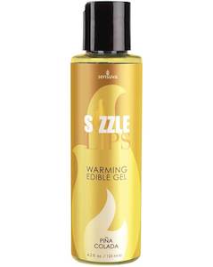 Sizzle Lips Pina Colada Warming Gel - 125 ml