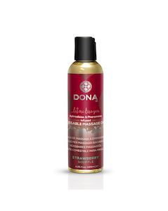 Dona Kissable Strawberry Massage Oil 100ml