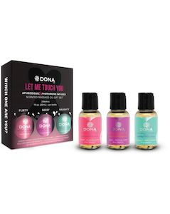 Massage: Dona Scented Massage Gift Set 3 x 30ml