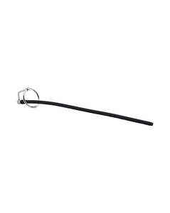 Kink - Small Siliccone and Stainless Steel Urethral Sound With Ring 250mm x 6mm