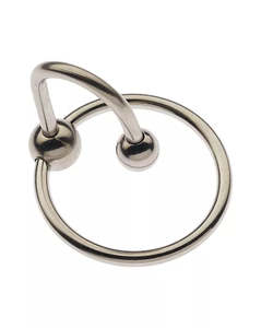 Cock Rings 1: Kink Stainless Steel Penis Head ring with Ball  30mm