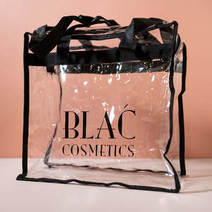 All Makeup: Blac PVC bag