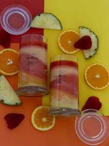 BLACK & WHITE HOMEWARE - SUMMER TROPICS CANDLE 500 ml