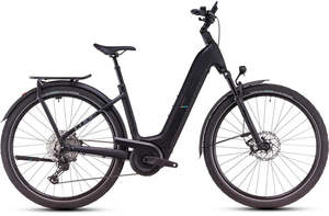 Cube Ebikes: Cube Kathmandu Hybrid EXC 800 black´n´prism Easy Entry 2025
