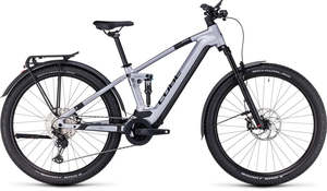 Cube Ebikes: Cube Stereo Hybrid 120 Race 750 Allroad polarsilver'n'black MY24