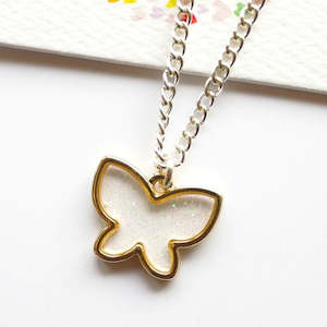 Laura Hinkley: Butterfly Necklace