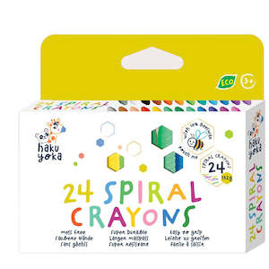 Arts And Crafts: Haku Yoka 24 Spiral Crayons