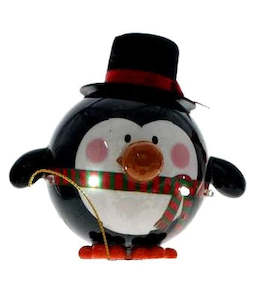 Christmas Hanging LED Character Bauble