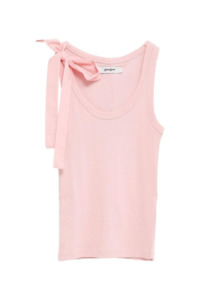 Tops: Bow Top | Pink