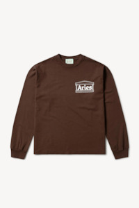 Temple LS Tee | Brown