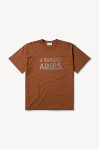 J'Adoro Aries Diamante SS Tee | Brown