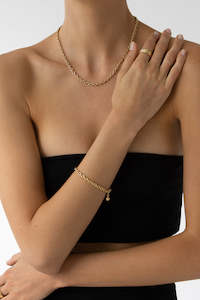 Jewellery: Seven Chain Necklace | 14k Vermeil