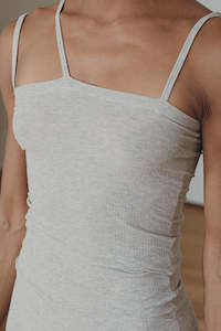 Nida Tank | Grey Melange