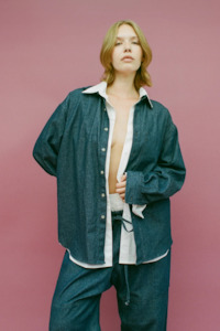 The Big Button Up | Denim