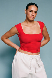 Tops: El Tigre Everyday top | Tomate