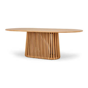 Dining Table: Bur Dining Table