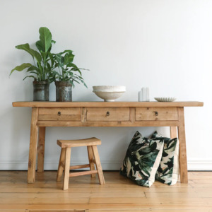 Butchers Block Console