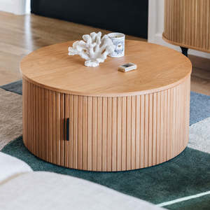 Coffee Tables: Palliser Round Coffee Table