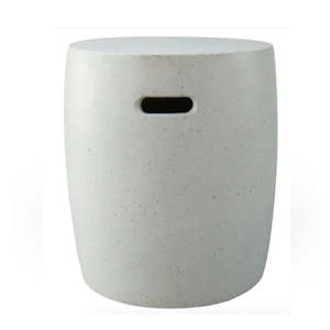 Side Tables: Georgia Stool - White