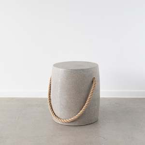 Side Tables: Czech Rope Stool