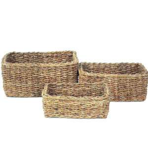 Ornaments: Small Briar Basket Set of 3