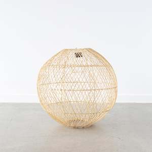 Shade: Firth Natural Orb Lamp Shade