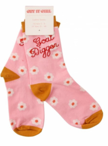 Body Gift Ideas For Her: Goal Digger Socks