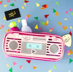 Body Gift Ideas For Her: Tatty Devine Boombox Wash Bag