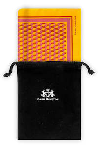 Dark Hampton: Dark Hampton - Mulberry silk - Hennessy  Scarf