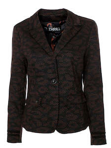 Zhrill - Betsy Black Dot Balzer