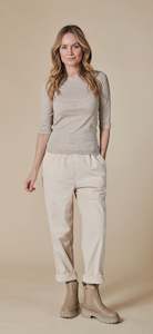 Womens Tops: Zhrill - Anyon T-Shirt - Fog