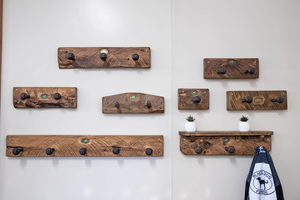 Products: Wall Mounted Coat Rack - Black Dog Furniture