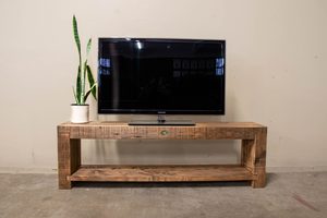 Products: Waterfall TV Unit - Black Dog Furniture