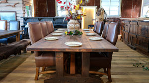 Products: Gili T Dining Table - Black Dog Furniture