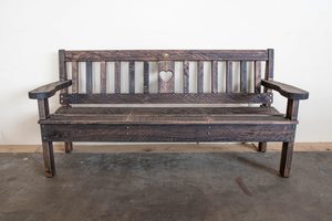 Products: Garden Seat - Black Dog Furniture
