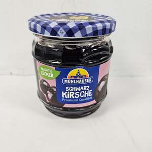 Mühlhäuser Black Cherry Jam 450g