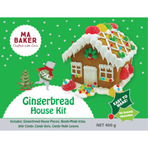 Christmas: Ma Baker Kitset Gingerbread House 400g